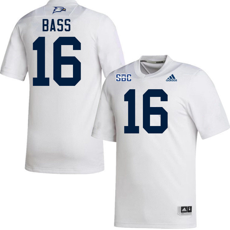 #16 Tyler Bass Georgia Southern Eagles Jerseys|Apparels Football Stitched-White